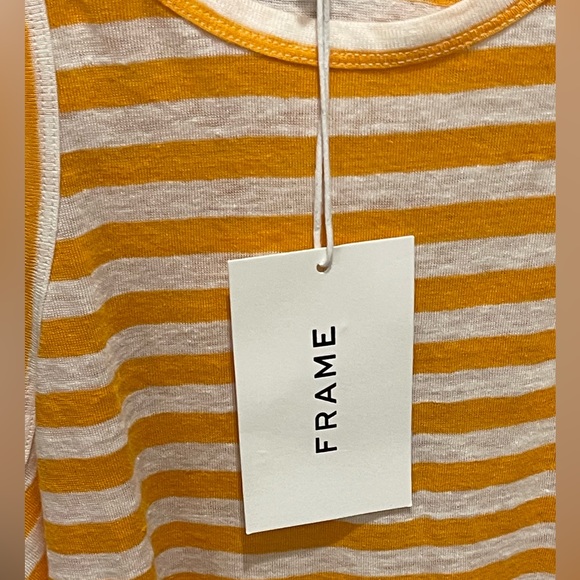 Frame Ringer Racerback Stripe Cami. NWT - Picture 12 of 12